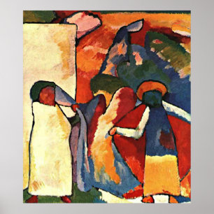 Kandinsky - Improvisation 6, (Afrikaans), Poster