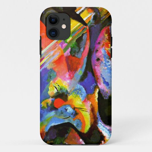 Kandinsky - Improvisation Deluge Case-Mate iPhone Case (Achterkant)