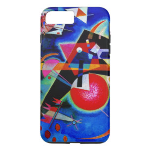 Kandinsky in Blue Abstract Painting iPhone 8 Plus / 7 Plus Hoesje