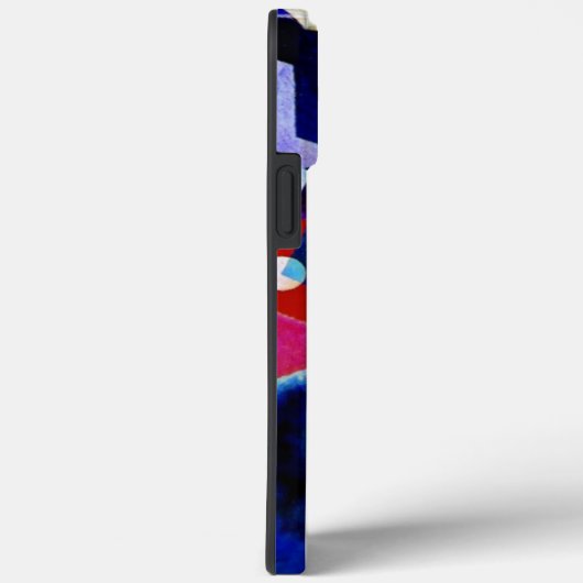 Kandinsky in Blue Abstract Painting Case-Mate iPhone Case (Achterkant / Rechts)