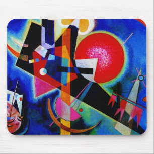 Kandinsky in Blue Abstract Painting Muismat