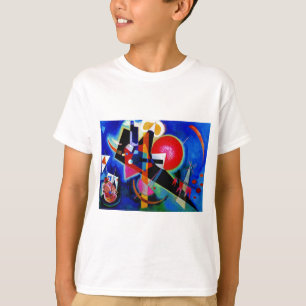 Kandinsky in Blue Abstract Painting T-shirt