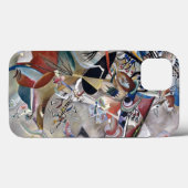 Kandinsky in het Abstracte grijze kunstwerk Case-Mate iPhone Case (Achterkant (horizontaal))
