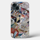 Kandinsky in het Abstracte grijze kunstwerk Case-Mate iPhone Case (Achterkant)