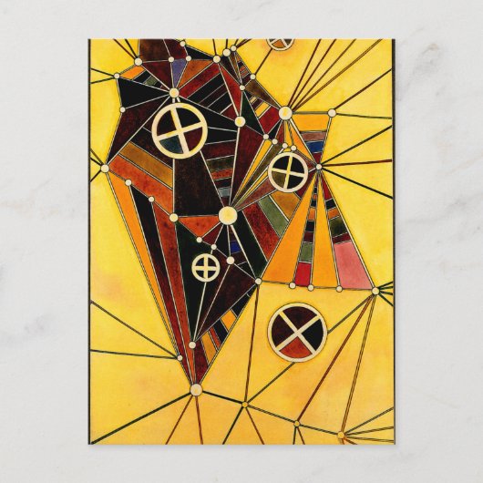 Kandinsky - In het netwerk Briefkaart (Voorkant)