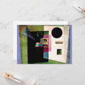 Kandinsky - In rust Kaart (Voorkant / Achterkant in situ)