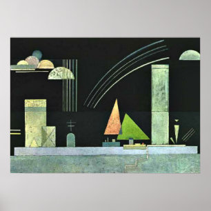 Kandinsky - In rust Poster