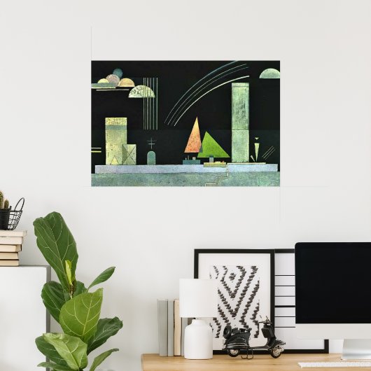 Kandinsky - In rust Poster (Thuiskantoor)