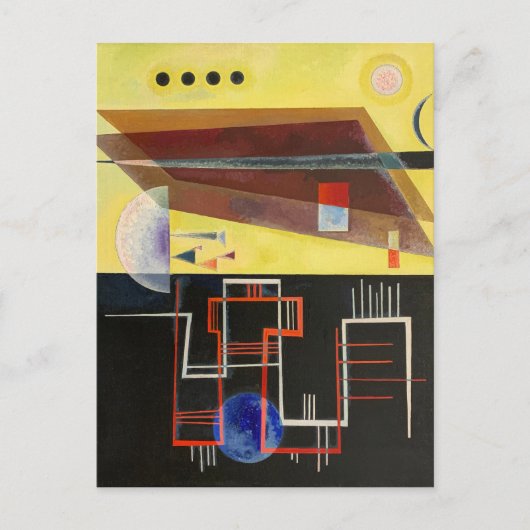Kandinsky Inner Alliance Abstract kunstwerk Briefkaart (Voorkant)