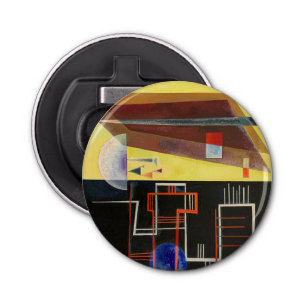 Kandinsky Inner Alliance Abstract kunstwerk Button Flesopener