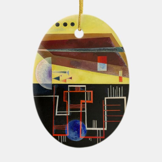 Kandinsky Inner Alliance Abstract kunstwerk Keramisch Ornament (Voorkant)
