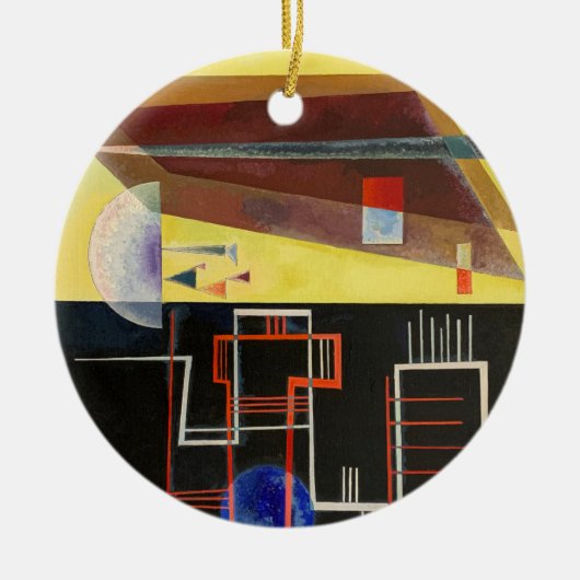 Kandinsky Inner Alliance Abstract kunstwerk Keramisch Ornament (Voorkant)