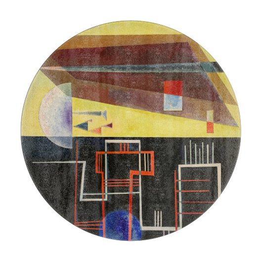 Kandinsky Inner Alliance Abstract kunstwerk Snijplank (Voorkant)