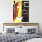 Kandinsky - Inner Alliance Canvas Afdruk (Insitu (Slaapkamer))