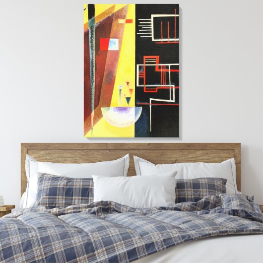 Kandinsky - Inner Alliance Canvas Afdruk (Insitu (Slaapkamer))