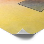 Kandinsky Inner Simmering Abstract schilderen Poster (Hoek)