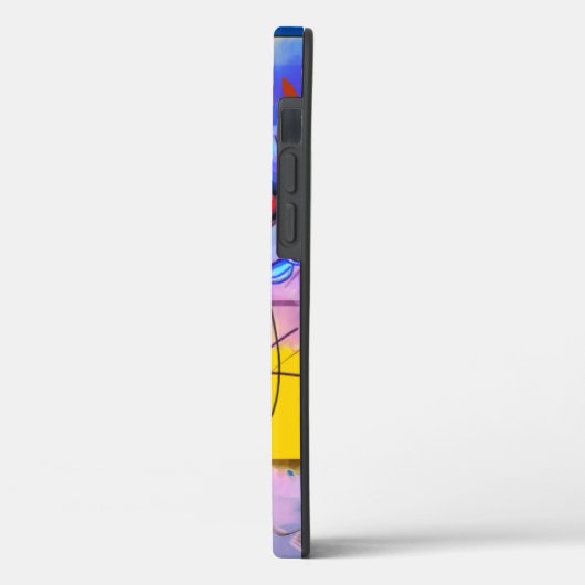 Kandinsky inspiré IPhone 12 Coque (Verso / Gauche)