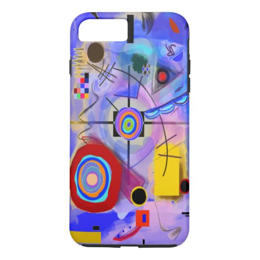 Kandinsky inspireerde IPhone 7 Hoesje (Achterkant)
