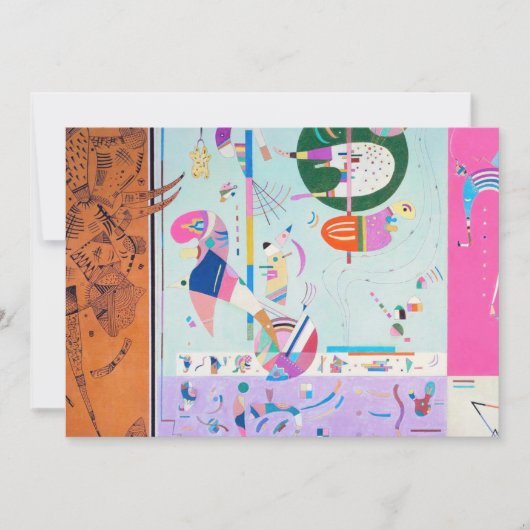 Kandinsky Invitations de pièces diverses (Devant)