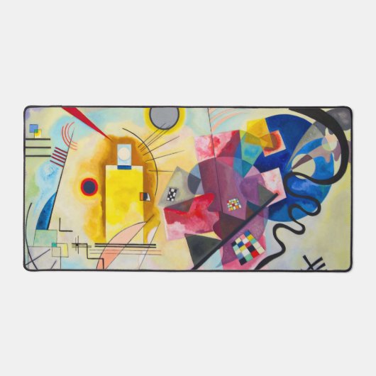 Kandinsky jaune-rouge-bleu (Recto)