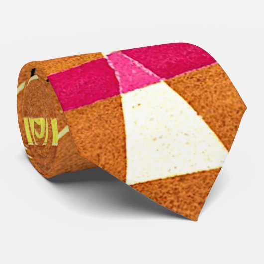 Kandinsky - Jolly, abstract schilderen, Stropdas (Opgerold)