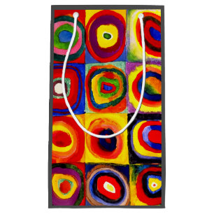 Kandinsky Kleuronderzoek Vierkanten Vierkanten Cir Klein Cadeauzakje