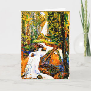 Kandinsky - Kochel - Waterfall I Kaart
