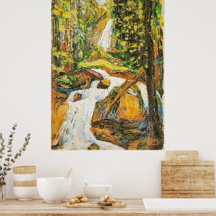 Kandinsky - Kochel: Waterval I, Poster