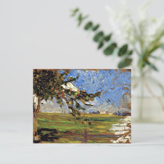 Kandinsky - Landschap met Apple Tree Briefkaart (Staand voorkant)