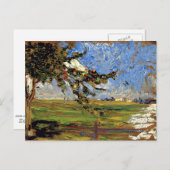 Kandinsky - Landschap met Apple Tree Briefkaart (Voorkant / Achterkant)