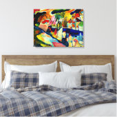 Kandinsky - Landschap met Regen Canvas Afdruk (Insitu (Slaapkamer))