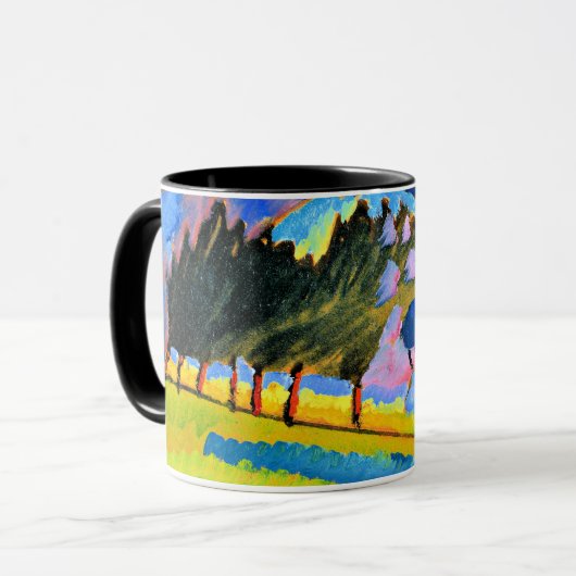 Kandinsky - Landschap met Rolling Hills Mok (Voorkant links)