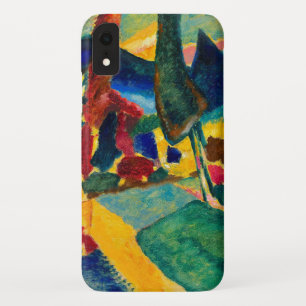 Kandinsky Landschap met Twee Populieren iPhone XR Hoesje