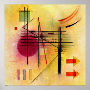 Kandinsky - Levendig, populair abstract schilderij Poster