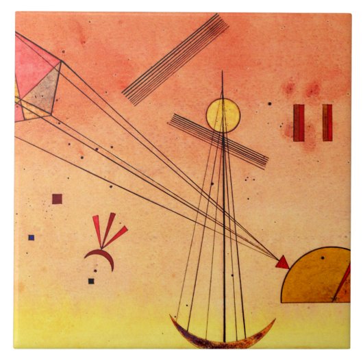 Kandinsky - Light Attachment Tegeltje (Voorkant)
