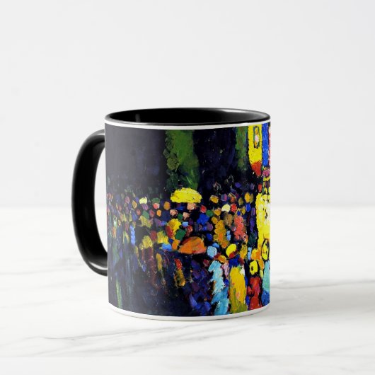 Kandinsky - Ludwigkirche in Murnau Mok (Voorkant links)