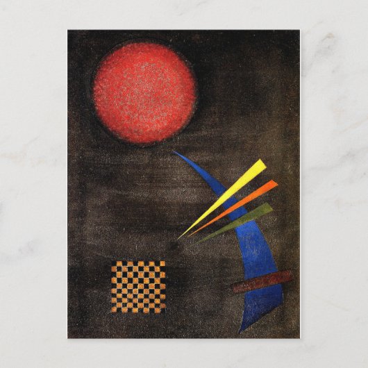 Kandinsky - Matig Briefkaart (Voorkant)