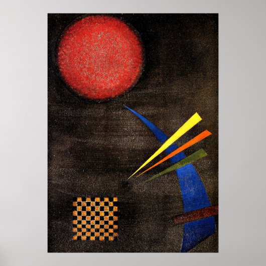 Kandinsky - matig poster (Voorkant)
