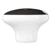 Kandinsky - Meerdere Cirkels Keramische Knop (Zijkant)