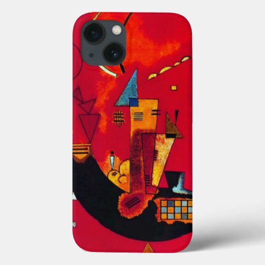 Kandinsky Mit und Gegen Case-Mate iPhone Case (Achterkant)