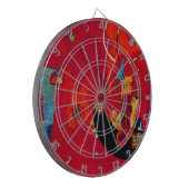 Kandinsky Mit und Gegen Dartbord (Voorkant Links)