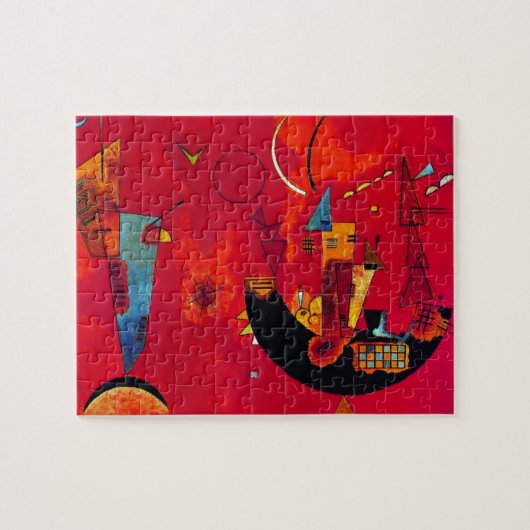 Kandinsky Mit und Gegen Legpuzzel (Horizontaal)