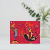 Kandinsky - Mit und Gegen (met en tegen) Briefkaart (Staand voorkant)