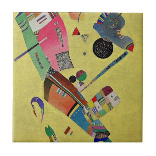 Kandinsky - Moderatie Tegeltje (Voorkant)