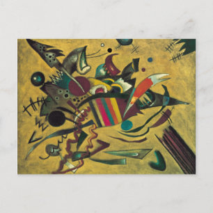 Kandinsky Modern Absract Expressionist Artwork Briefkaart