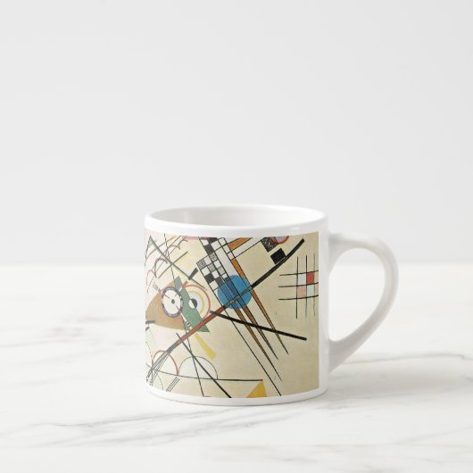 Kandinsky Modern Absract Expressionist Artwork Espresso Kop (Rechts)
