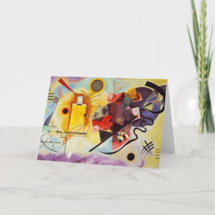 Kandinsky Modern Absract Expressionist Artwork Kaart