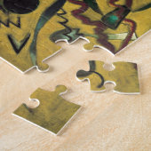 Kandinsky Modern Absract Expressionist Artwork Legpuzzel (Zijkant)