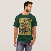 Kandinsky Modern Absract Expressionist Artwork T-shirt (Voorkant volledig)