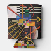 Kandinsky Modern Abstract expressionistisch kunstw Blikjeskoeler (Achterkant)